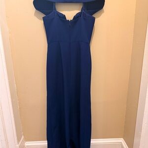 BCBG Strapless Royal Blue Dress